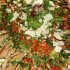 Gebratenes Schweinefilet Mit Rosmarin Tomaten Rucola  Und Parmesan